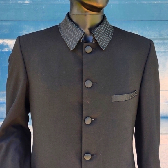 MEN'S UNIQUE HAND-TAILORED LUXURY TUXEDO BLAZER